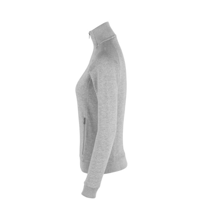 Sweatshirt cardigan Zip - dam - Bild 6