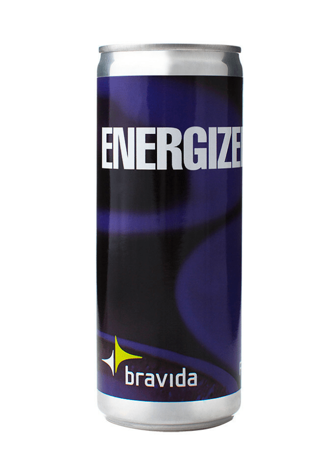 Energidryck med eget tryck 250ml