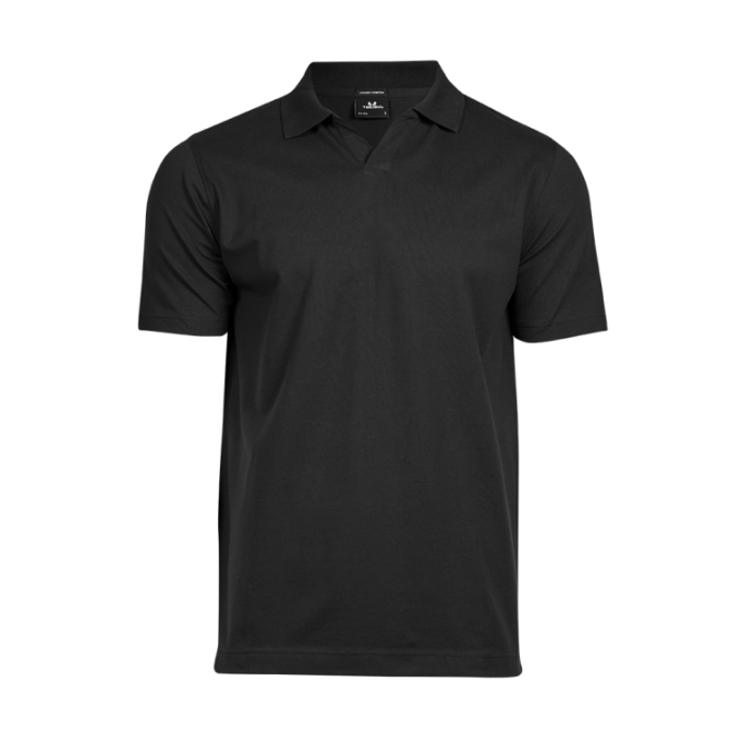 Luxury Stretch V-Neck Polo