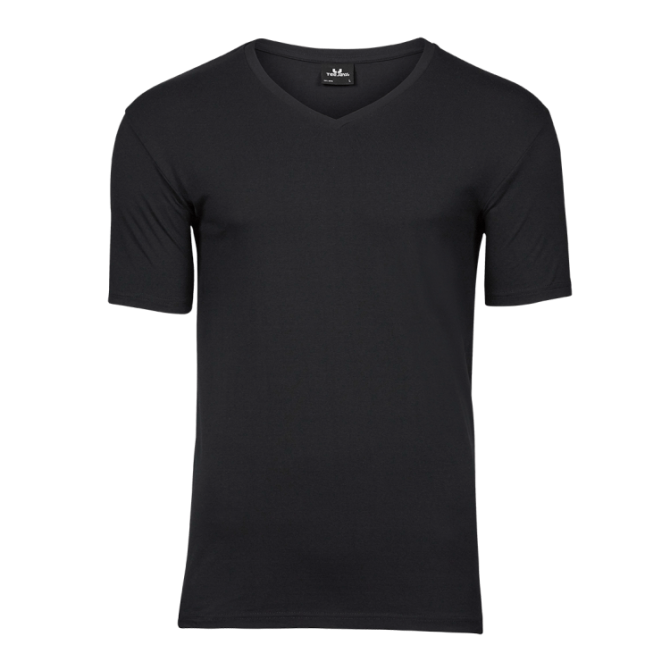 Stretch v-neck tee - Bild 3