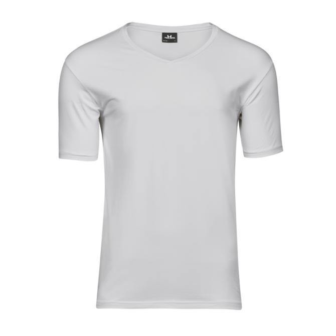 Stretch v-neck tee