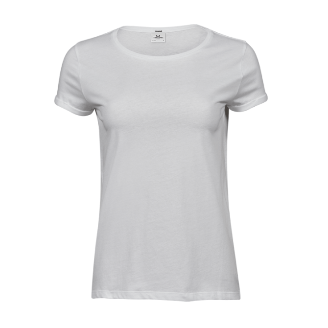 women's roll-up tee