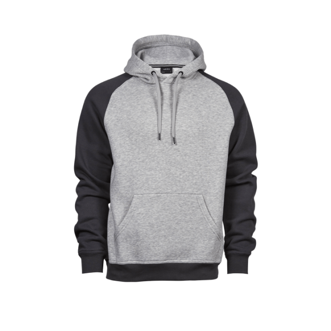 Two-Tone Hooded Sweatshirt