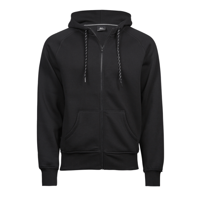 Fashion full zip hood