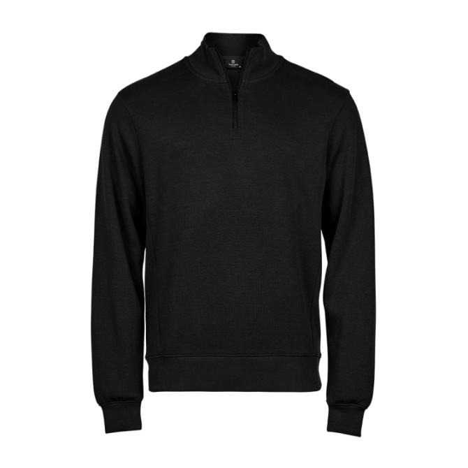 Ribbed Interlock Half Zip - Bild 3