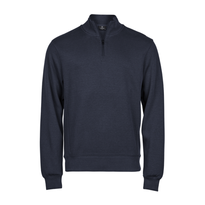 Ribbed Interlock Half Zip - Bild 4