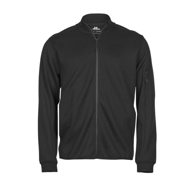 Athletic full zip sweat