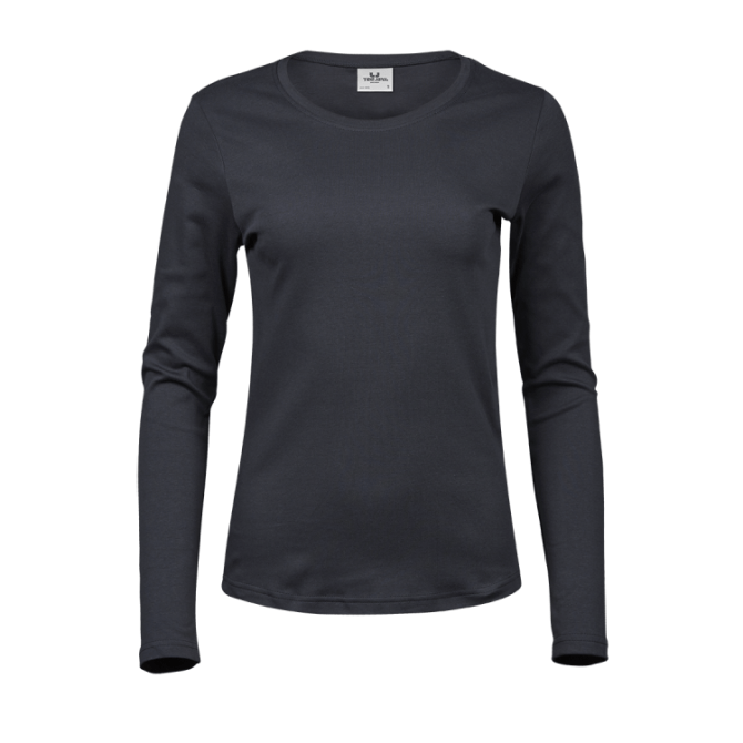 women's long sleeve interlock tee - Bild 4