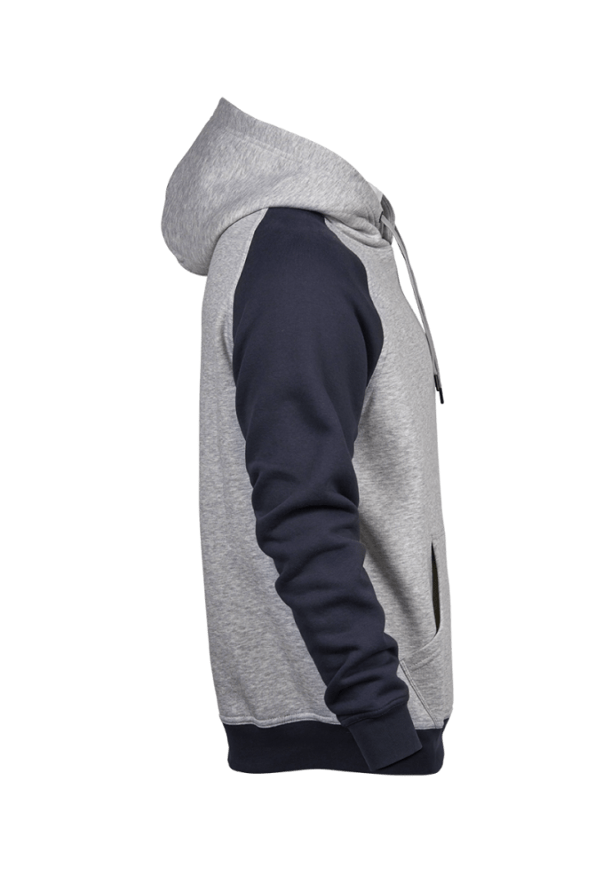 Two-Tone Hooded Sweatshirt - Bild 6