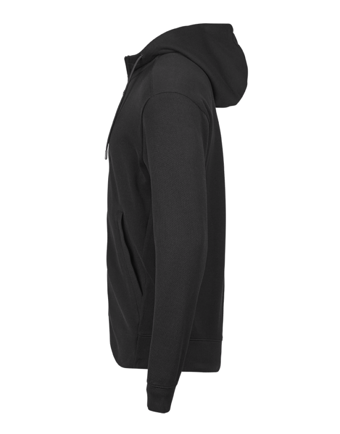 Ribbed interlock hooded full zip - Bild 3